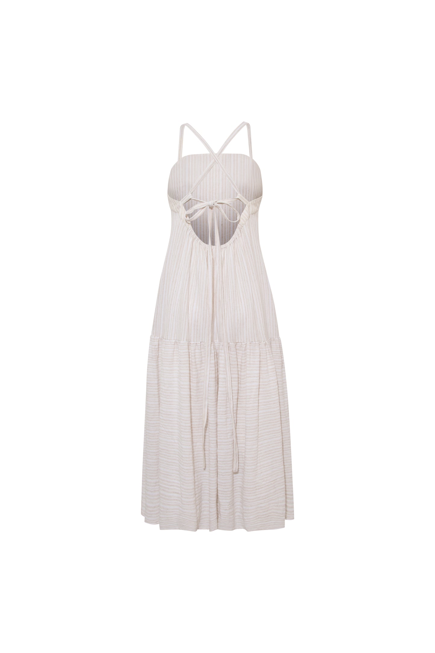 NO13 PICNIC DRESS - HANDWOVEN