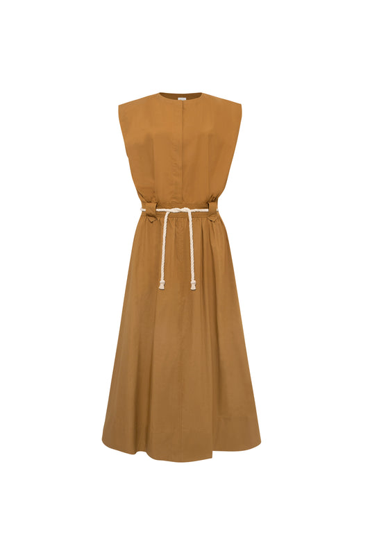 DRESS NO22 POPLİN MAXİ