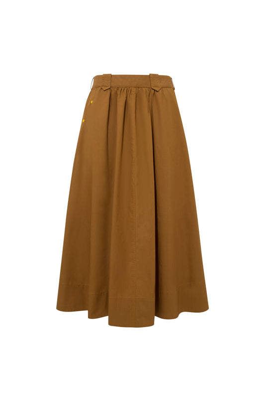 POPLIN SKIRT