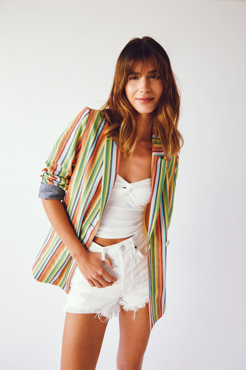 GİYİ BLAZER SPRING STRIPES