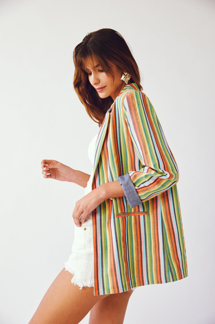 GİYİ BLAZER SPRING STRIPES