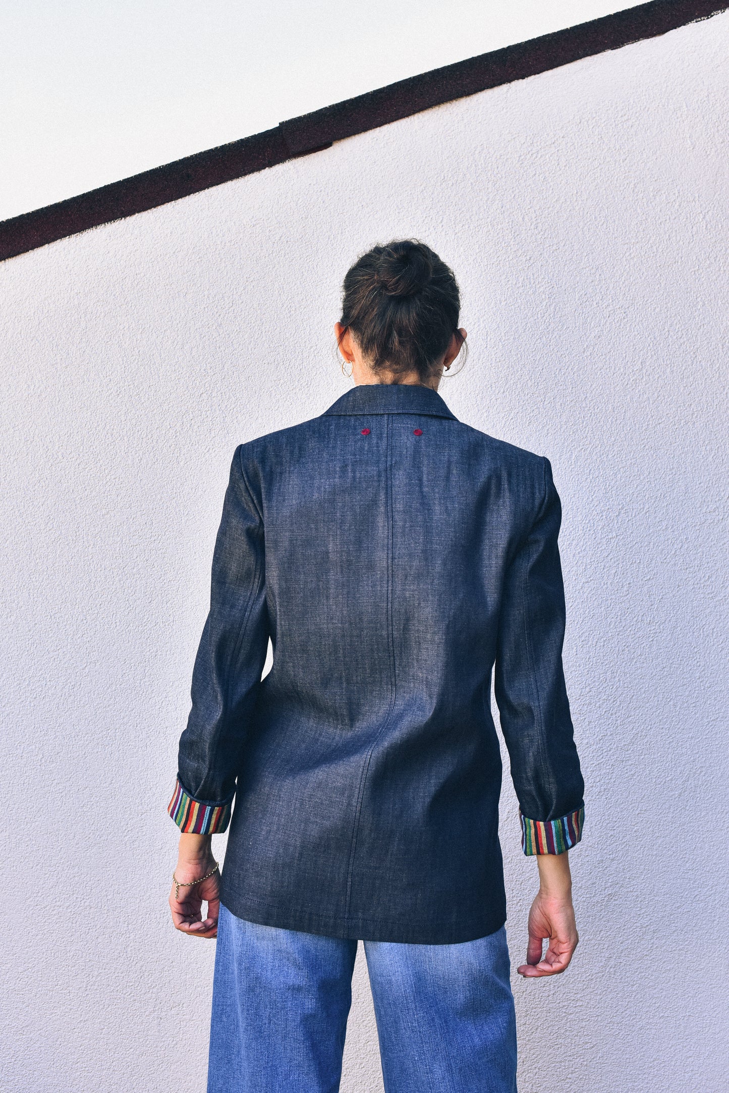 GİYİ ORGANIC DENIM BLAZER