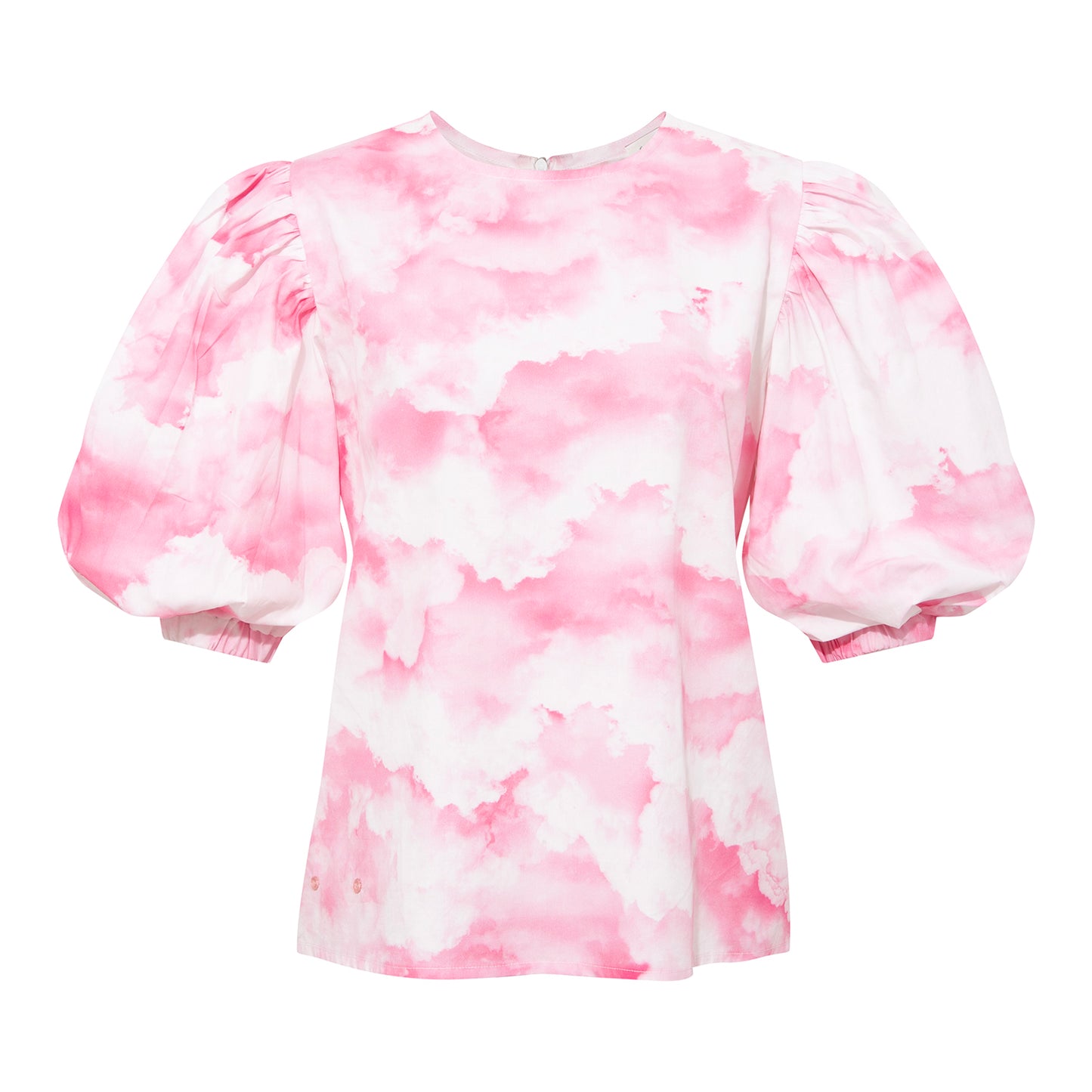 BACK TO FRONT TOP IN POPLIN