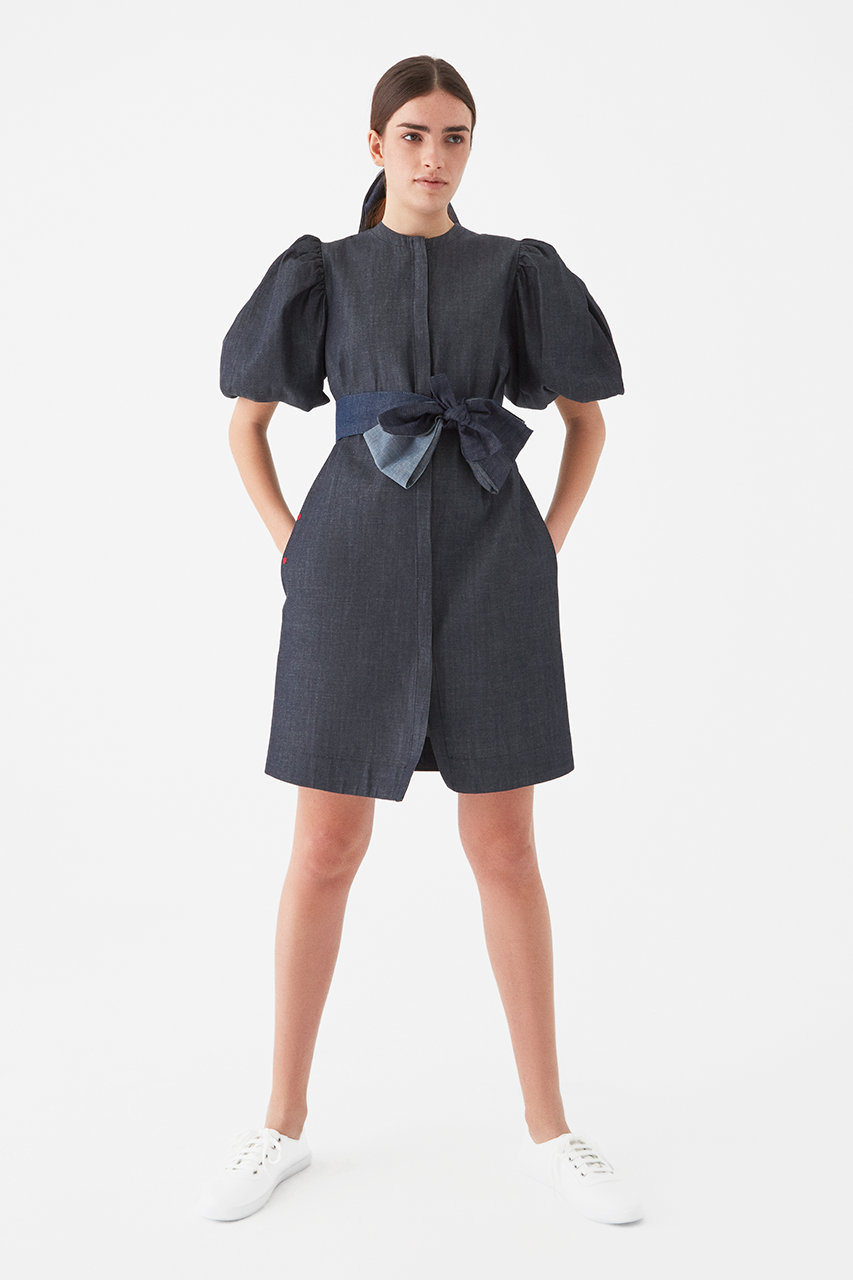 DRESS GIYI NO 7 IN DENIM