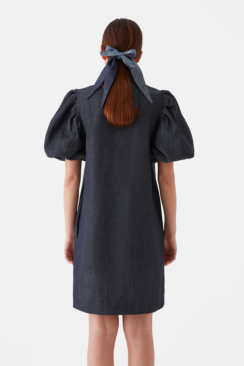 DRESS GIYI NO 7 IN DENIM