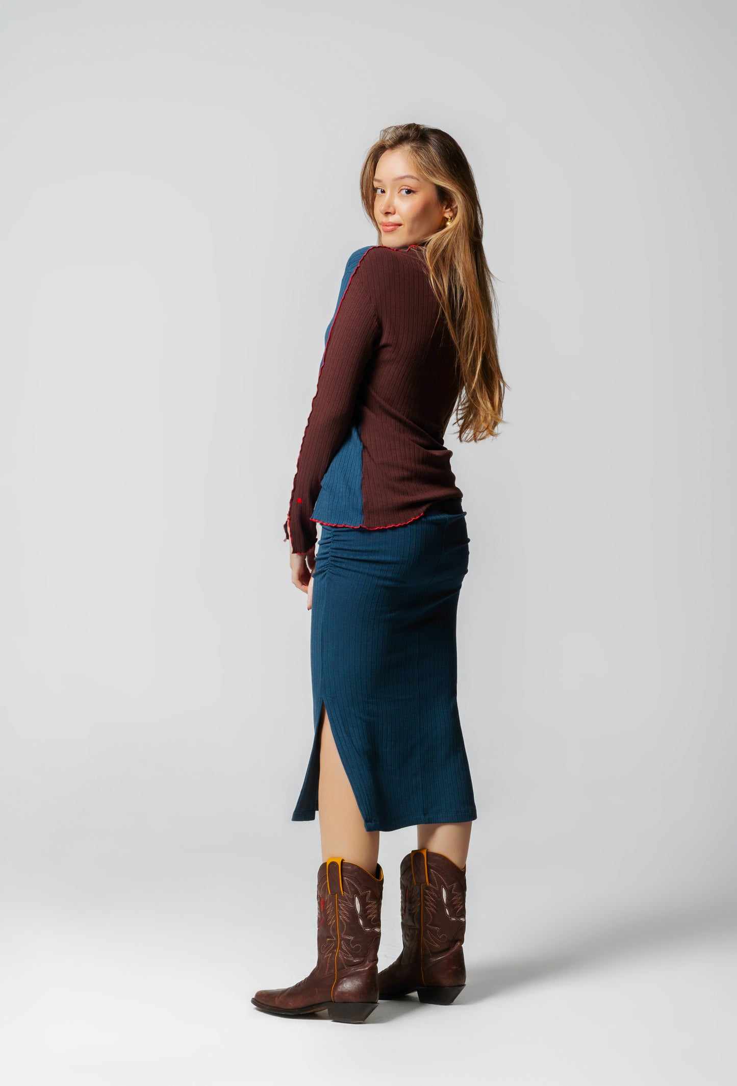 DOUBLE-SIDED - CASHMERE TOP