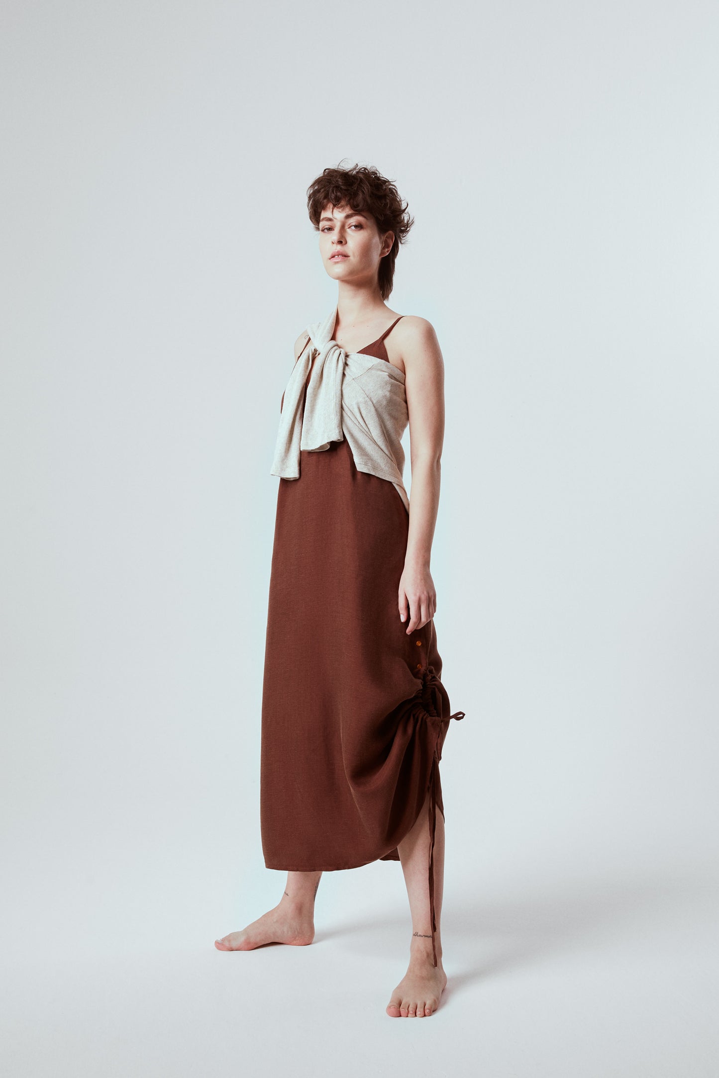 NO11 SLIP DRESS