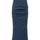 CASHMERE PENCIL SKIRT BLUE